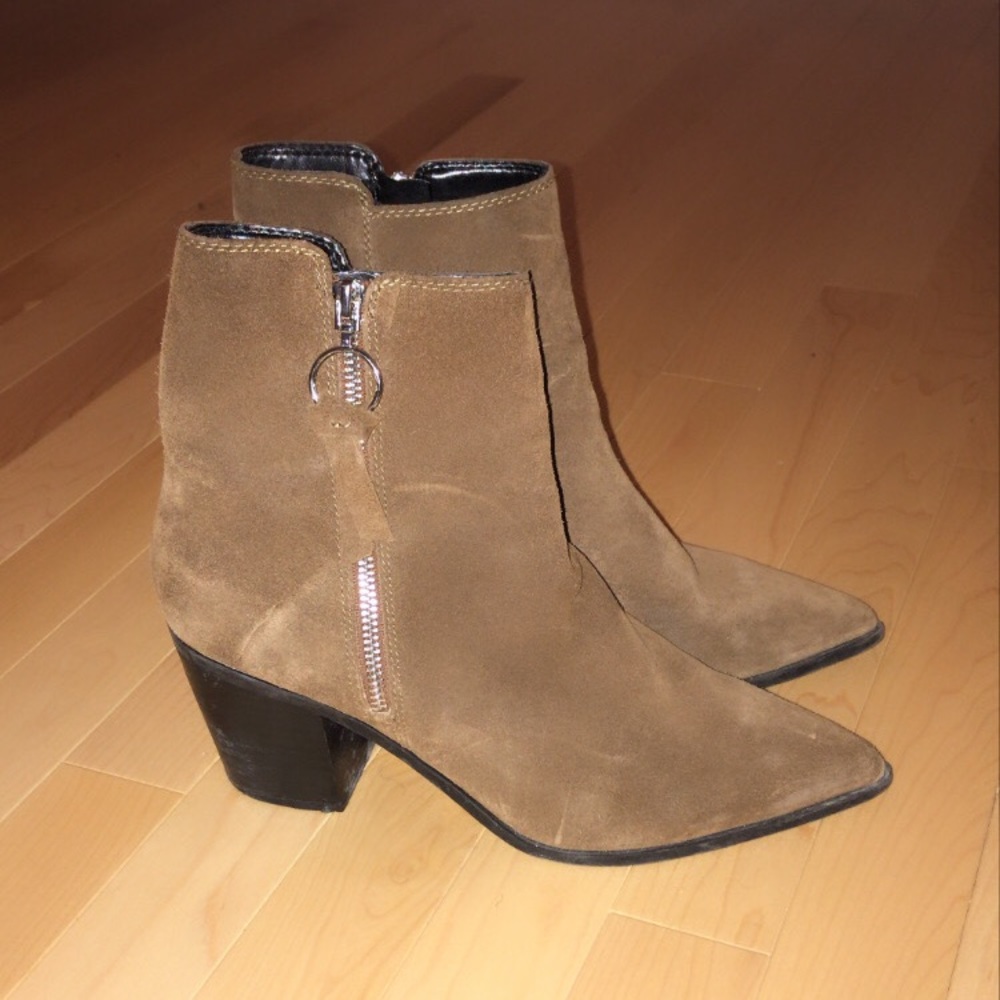 Aldo Suede Ankle Boots
